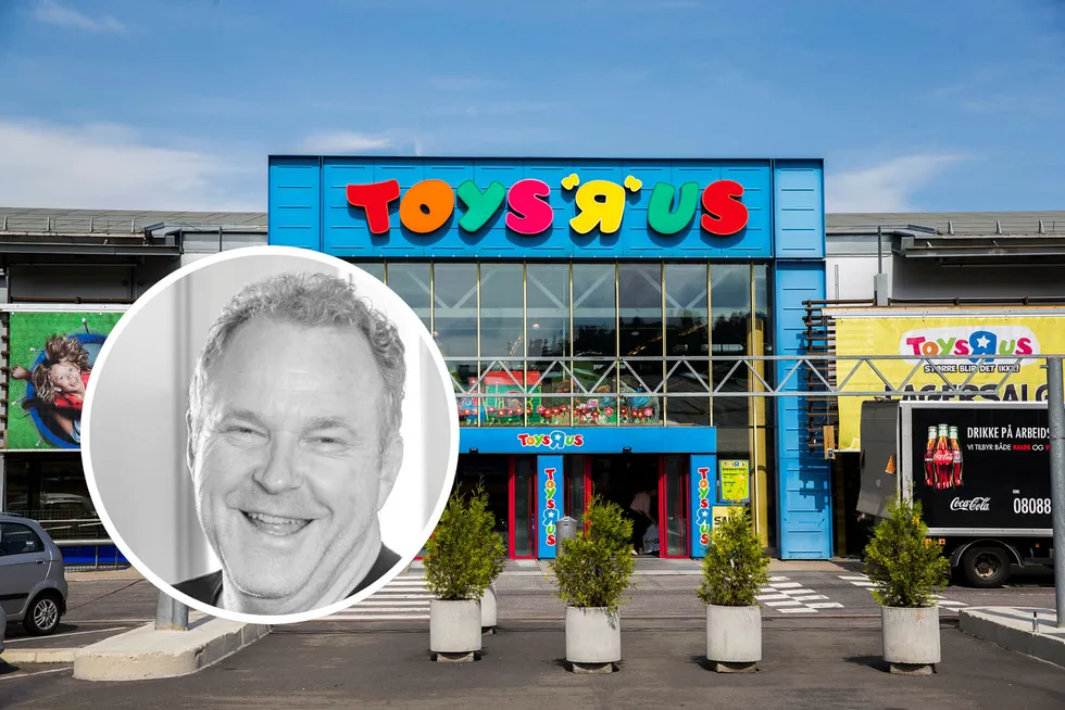 Hans-Petter Bjarøy, daglig leder i Bjarøy-gruppen, snapper opp konkursboet i Top-Toy Norge, som eier ToysRus og BR-leker i Norge. Her fra ToysRus på Alnabru i Oslo.