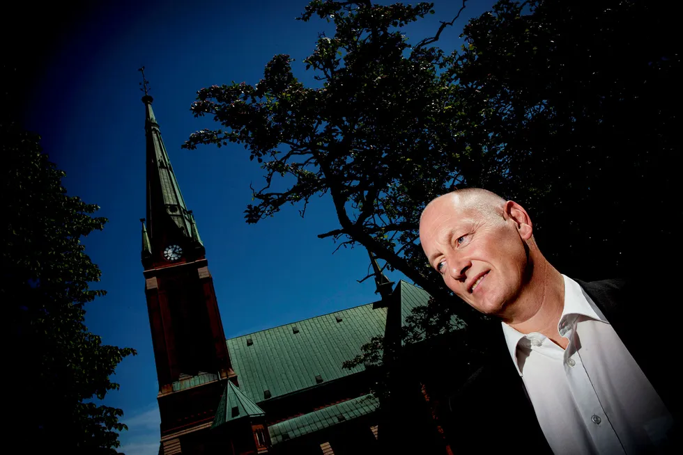 Administrerende direktør Geir Bergskaug, Sparebanken Sør. Foto: Tomm W. Christiansen