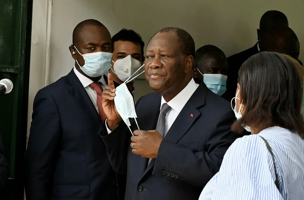 Another term: Ivory Coast's incumbent President Alassane Ouattara