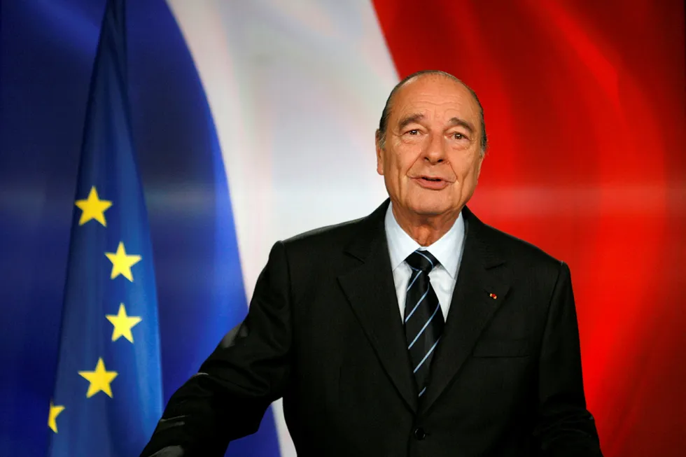 Jacques Chirac var president i Frankrike fra 1995 til 2007. Han ble etterfulgt av Nicolas Sarkozy.