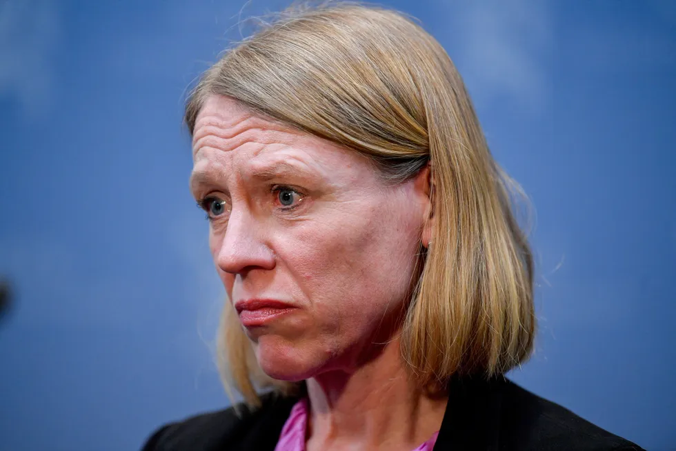 Å snakke om EU-medlemskap vil skade Norge, mener Anniken Huitfeldt.
