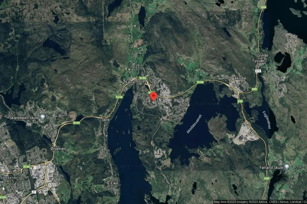 Området rundt Høgahaug 75, Tysvær, Rogaland