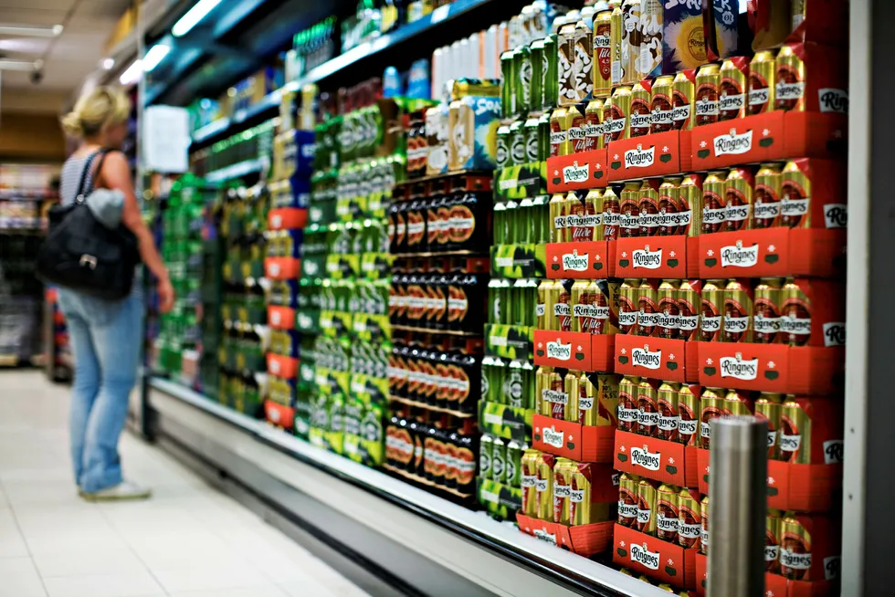 Remas ølsalg har falt med 4,9 prosent de fire siste ukene sammenlignet med samme periode i fjor, ifølge tall fra markedsanalyse- og meningsmålingsbyrået AC Nielsen. Foto: Per Thrana
