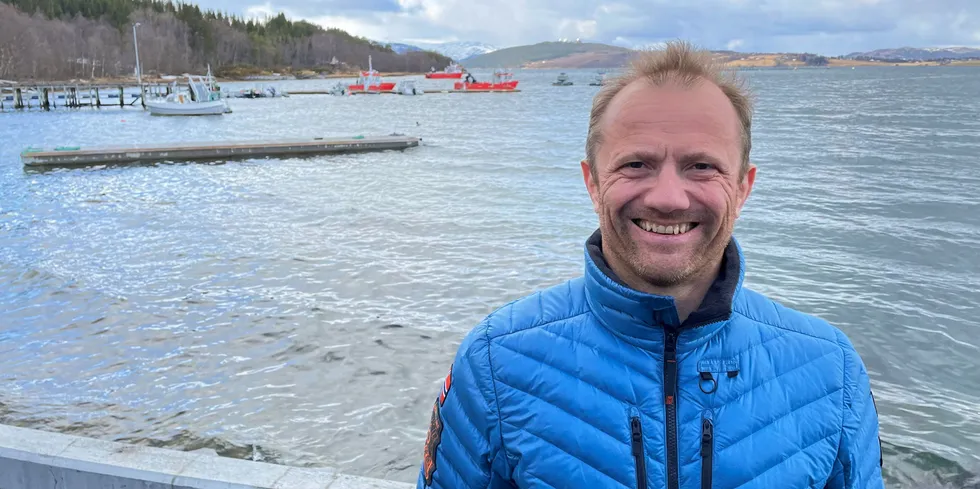 Ørjan Wenberg er daglig leder i familiebedriften Wenberg Fiskeoppdrett. Fauske i Nordland