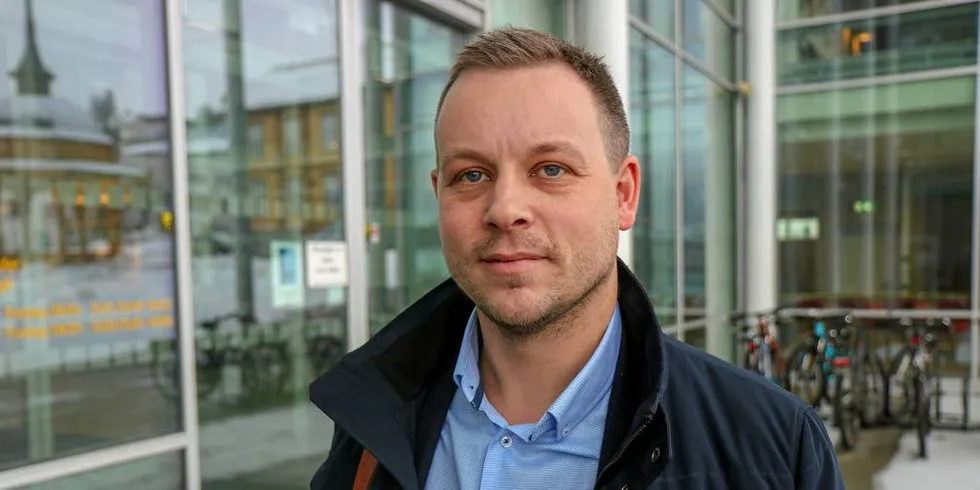 Jon-Erik Henriksen, daglig leder Fiskarlaget nord.Foto: Eskild Johansen