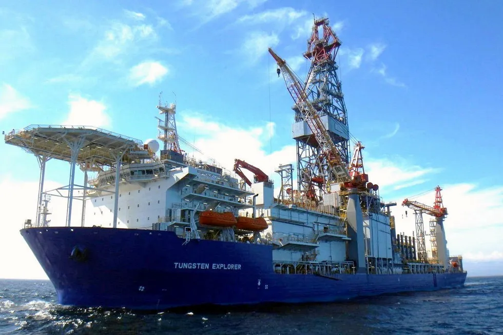 Tungsten Explorer is currently drilling offshore Namibia.