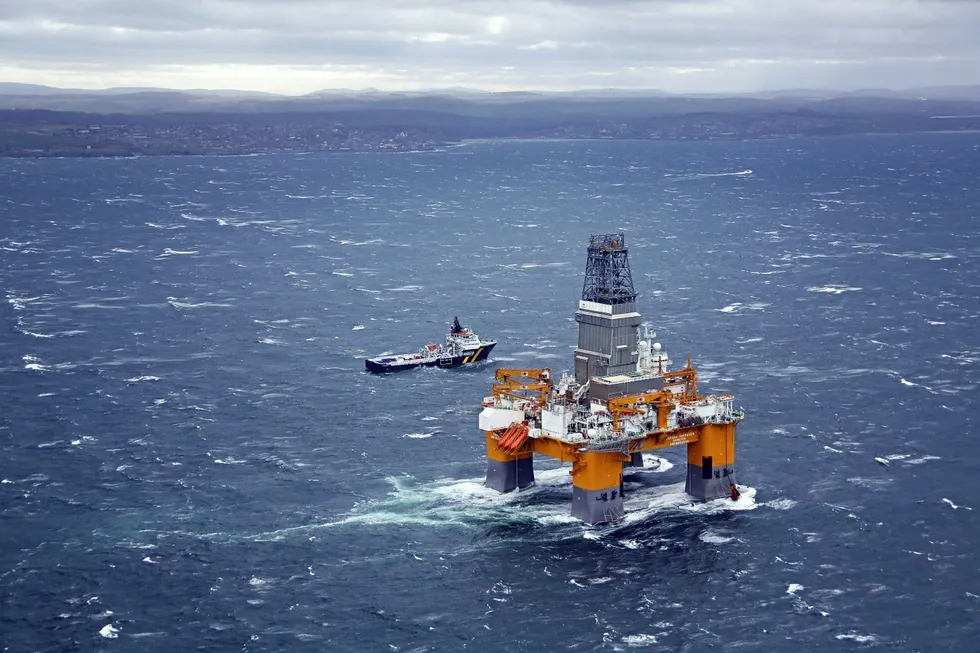 Deepsea Aberdeen: let go early by BP, but taken by Wintershall Dea