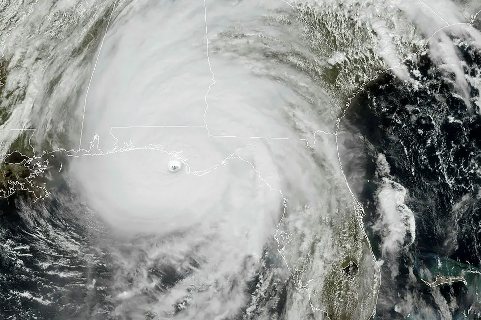Hurricane Michael: made landfall with winds up to 155 mph on Wednesday