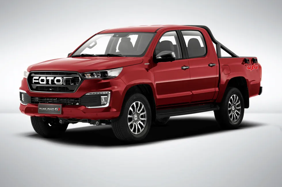 Chinese truck maker Foton's Tunland G7 pick-up truck.