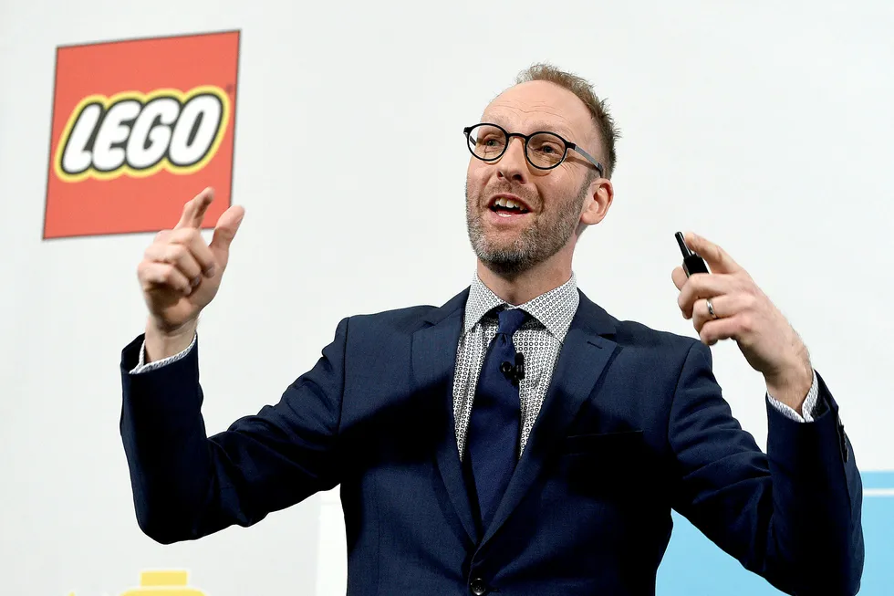 Styreleder Jørgen Vig Knudstorp i Lego. Foto: Fabian Bimmer, Reuters/NTB Scanpix