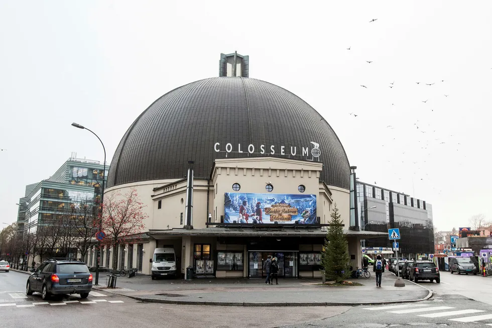 Her fra Colosseum Kino i Oslo, en av kinoene der det allerede er mulig å betale billettene med mobilen. Foto: Javier Auris