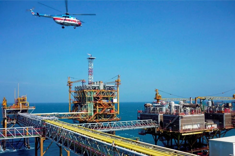 Up and running: the Bach Ho oilfield off Vietnam