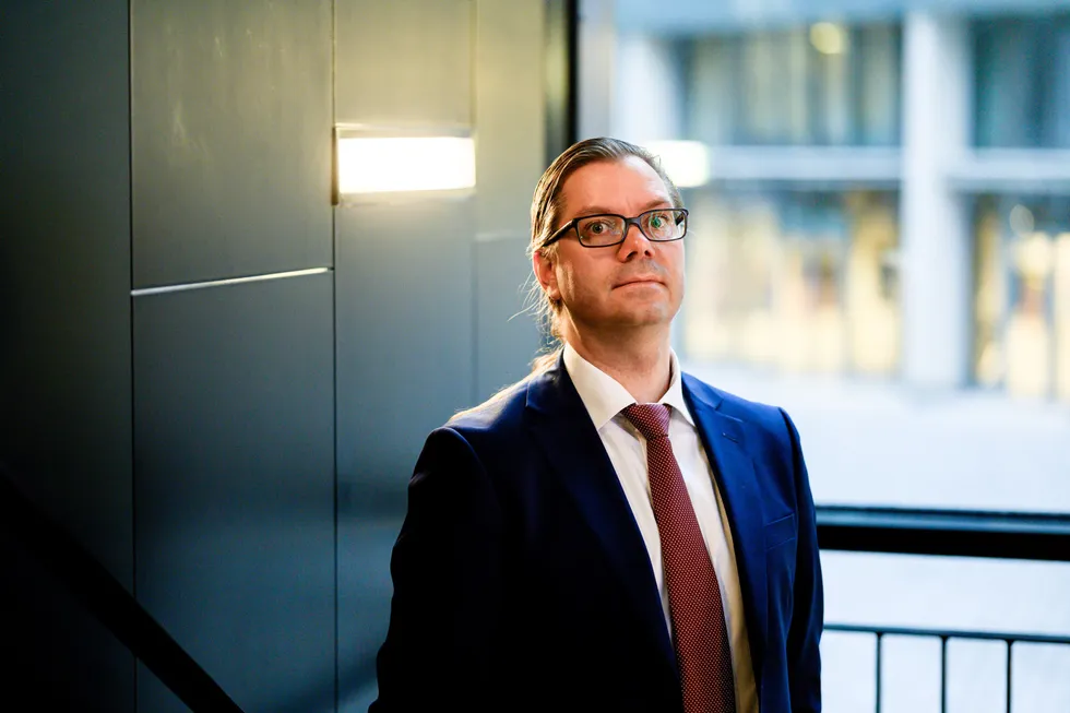 Marius Gonsholt Hov, sjeføkonom i Handelsbanken. Foto: Fartein Rudjord