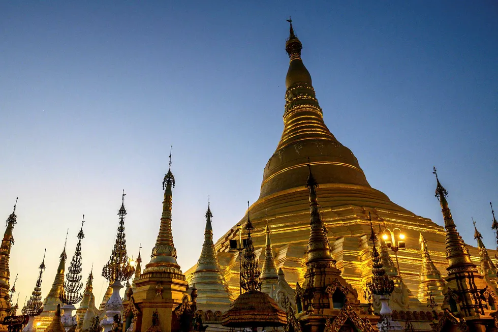 Myanmar contest: the Shwedagon Pagoda in Yangon
