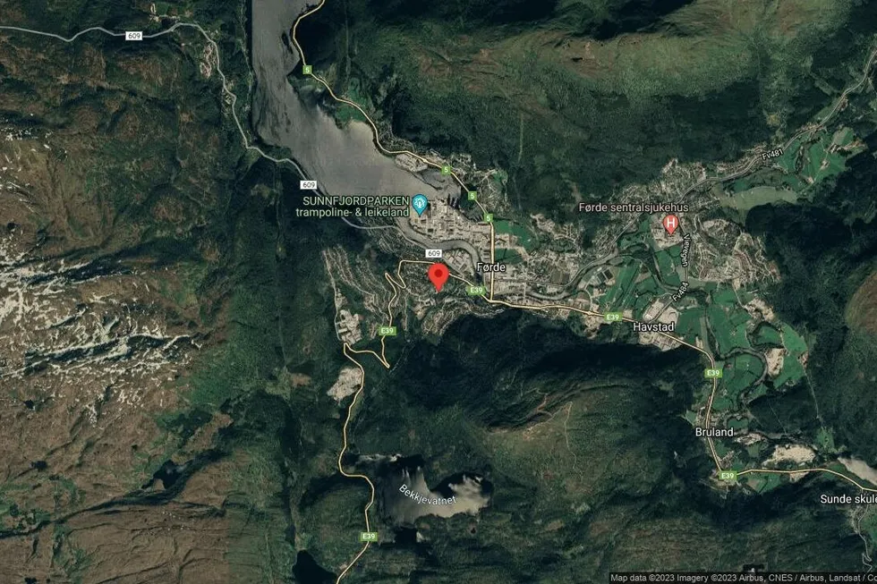 Området rundt Liavegen 26B, Sunnfjord, Vestland