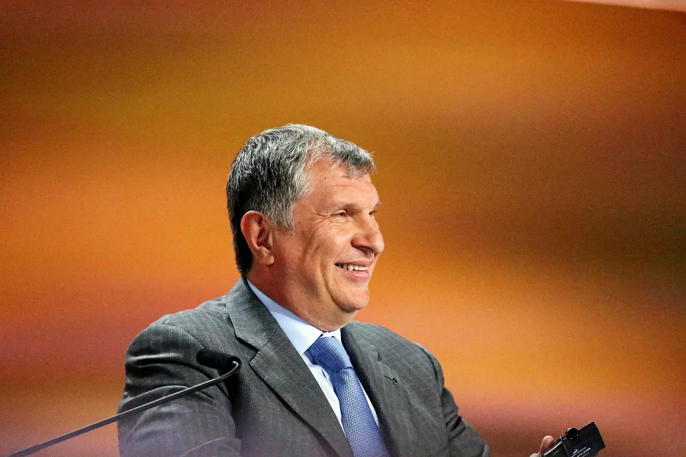 'New strategy': Rosneft executive chairman Igor Sechin