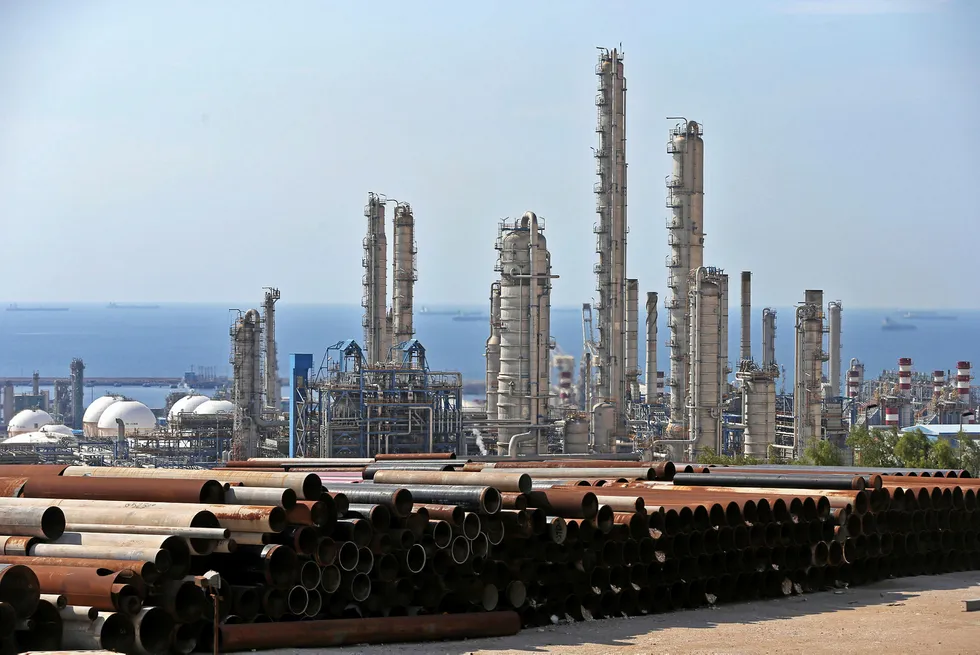 Mega-project: the development of South Pars will involve production of 28 Bcfd of gas, more than 1.1 million bpd of condensate and other products