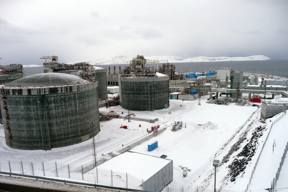 Ramp-up: Equinor's Hammerfest LNG plant