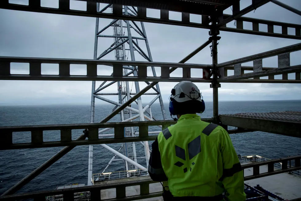 Selv om selskapet har byttet navn og investert i noen vindturbiner, er Equinor for alle praktiske formål fortsatt et olje- og gasselskap. Bildet er fra Troll-feltet i Nordsjøen, som er det største gassfunnet i Nordsjøen noensinne.