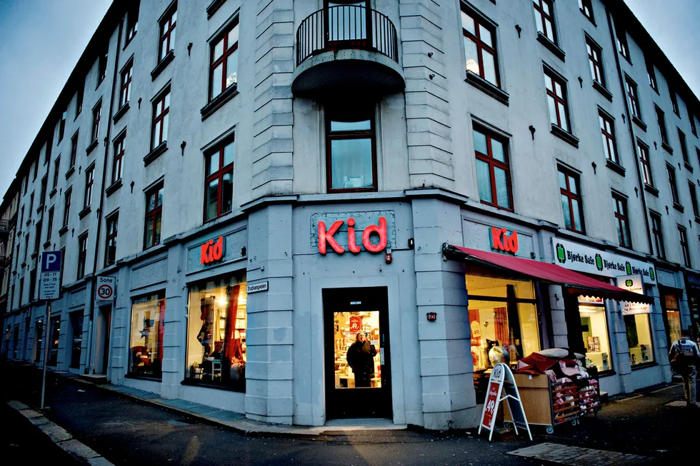 Kid Interiørbutikken i Kirkeveien 65 på Majorstuen i Oslo.