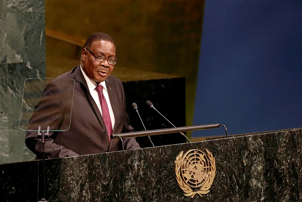 Stance: Malawi President Peter Mutharika