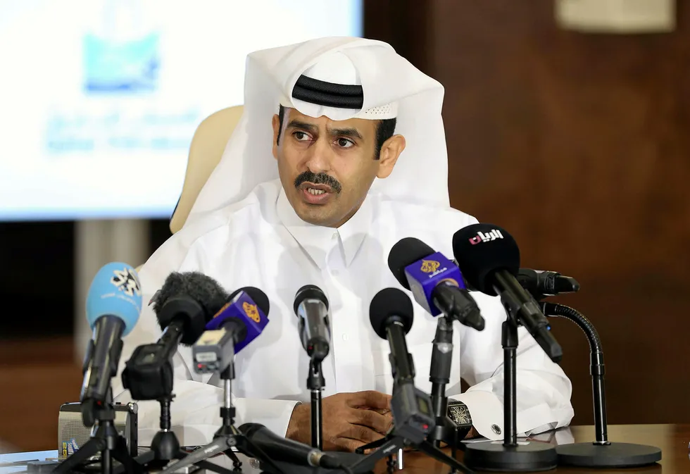 Targets: Qatar Petroleum chief executive Saad al-Kaabi