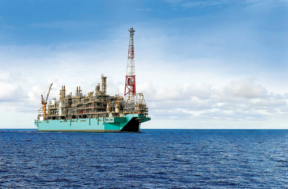 Up and running: the PFLNG Satu at the Kanowit gas field