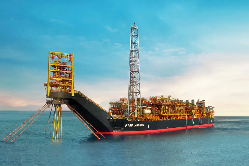 FPSO PTSC Lam Son: owned by Yinson and PTSC operates offshore Vietnam for PetroVietnam