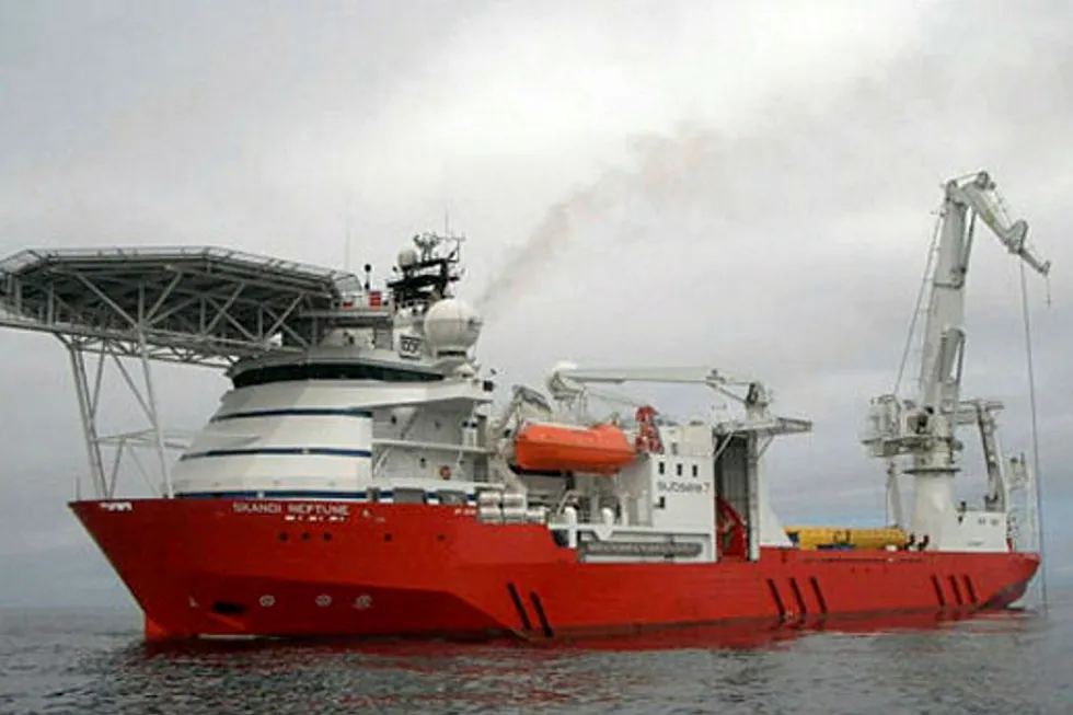 Nigeria job: renamed vessel Geosund