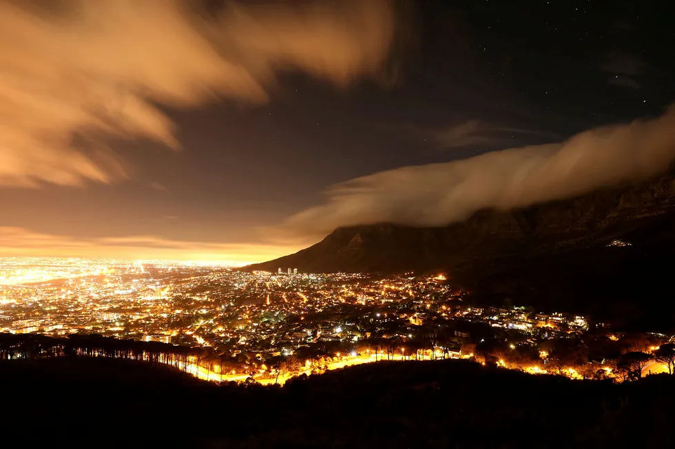 South Africa deal: clouds blow over Cape Town's iconic Table Mountain in Cape Town, South Africa
