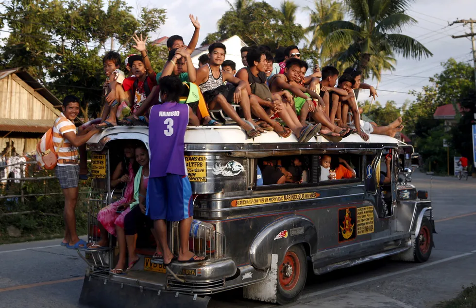 Fuel vouchers: the Philippines government has a subsidy scheme that will help drivers of its iconic jeepneys