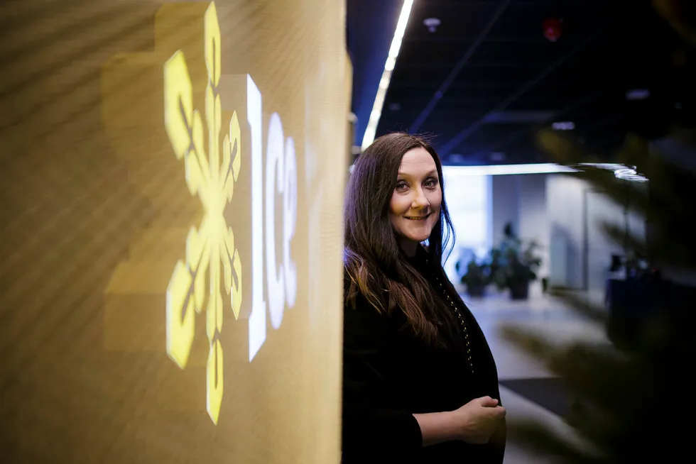 Mette Hopsdal er ny DNA-direktør i ice.net. Dna står for «det nye arbeidsliv» og er en erstatning av HR-direktør. Foto: Nicklas Knudsen