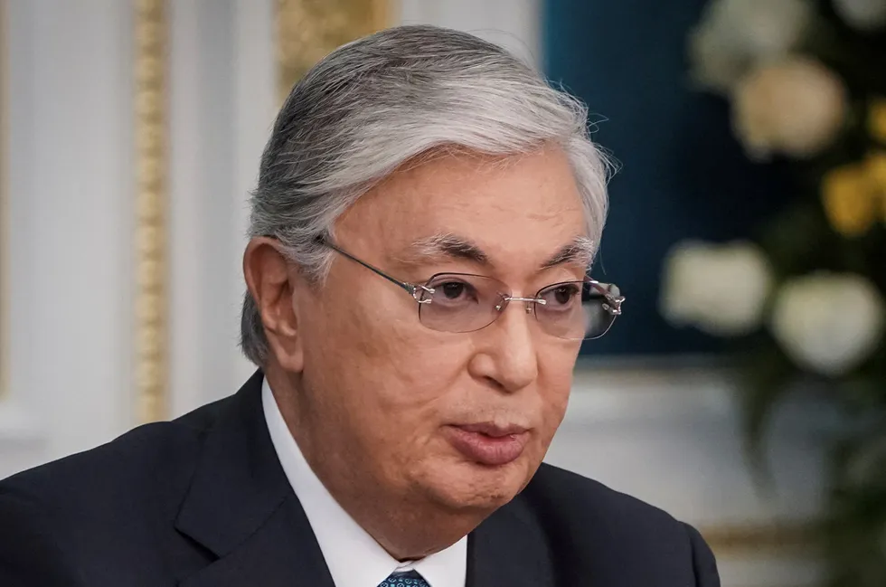 Incentives: Kazakhstan's President Kassym-Jomart Tokayev.