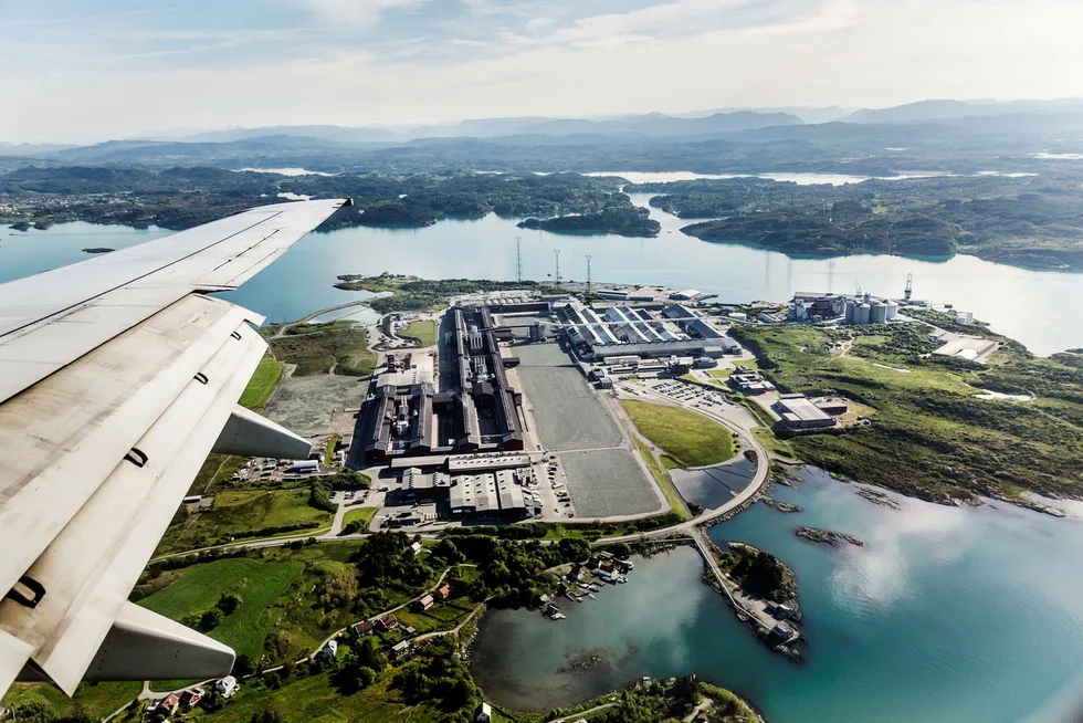 Hydro Karmøy er blant fabrikkene som er berørt av cyberangrepet på aluminiumsselskapet.