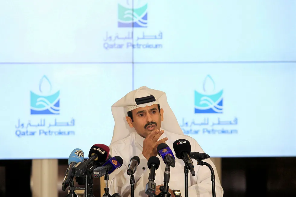 Boosting capacity: Qatar Petroleum chief executive Saad Sherida al-Kaabi
