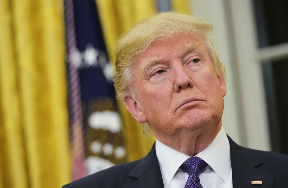 President Donald Trump vil trolig ikke anke avgjørelsen om at innreiseforbudet er lovstridig til Høyesterett. Foto: Mandel Ngan/AFP photo/NTB scanpix