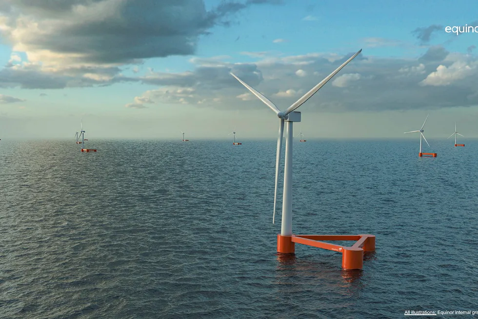 New concept: Equinor believe its Wind Semi floating wind concept is well suited for Korea