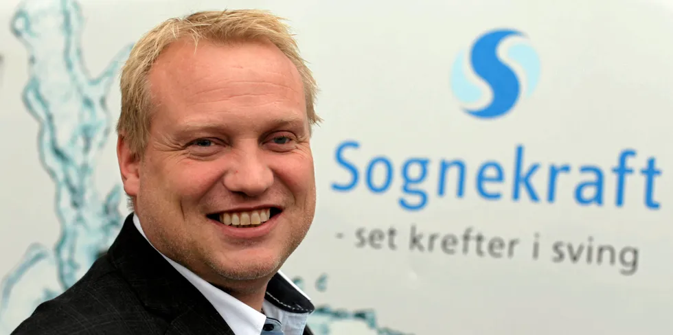 Terje Bakke Nævdal i Sognekraft annonserte i dag at selskapet kjøper tilbake det resterende eierskapet i Leikanger Kraftverk.