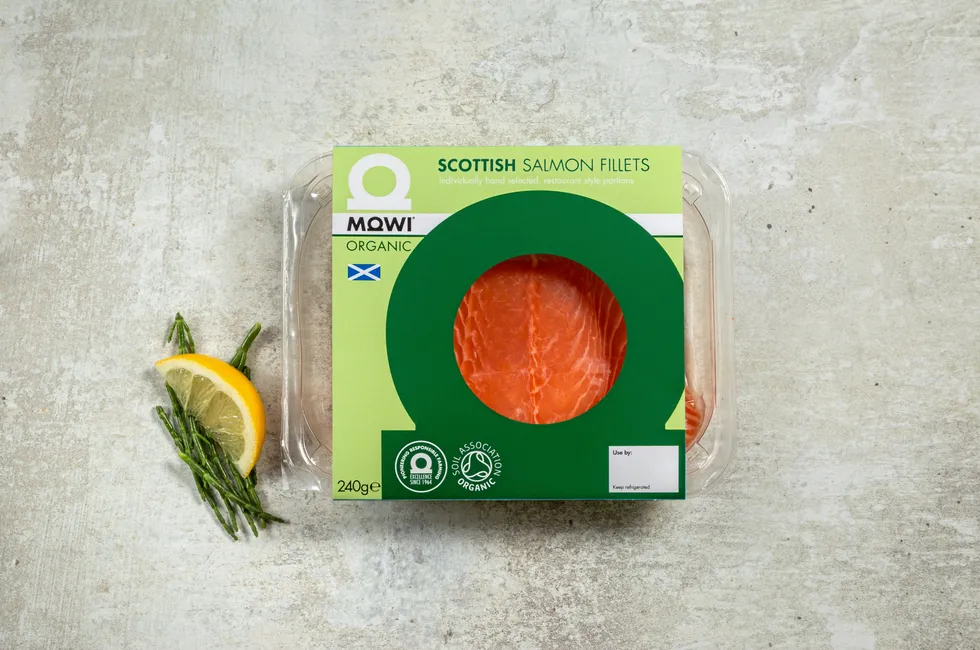 There are 34 UK salmon farms on the Soil Association's website listed as having organic status, including several owned by Canadian seafood giant Cooke Aquaculture, as well as the world's biggest salmon farmer, Mowi, and Scotland-based Organic Sea Harvest. All of Mowi's Irish farms are certified organic.