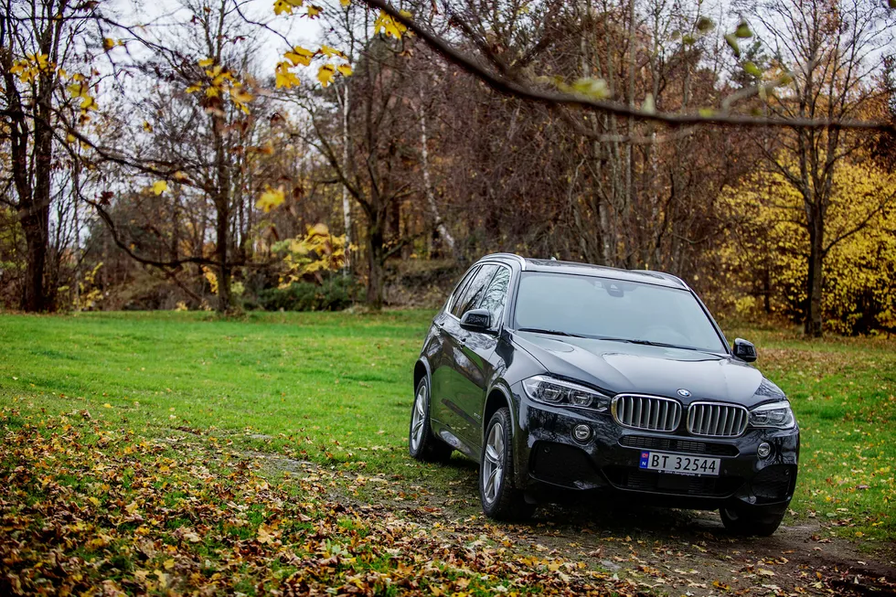 BMWs ladbare X5 kommer dårlig ut når det gjelder garantien på kapasitet og batteri. Foto: Thomas Haugersveen
