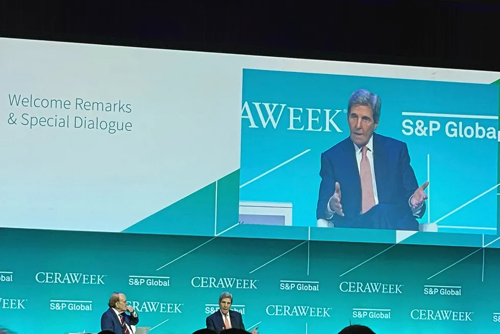 CERAWeek by S&P Global: US Special Presidential Envoy on Climate John Kerry speaks at CERAWeek in opening keynote.