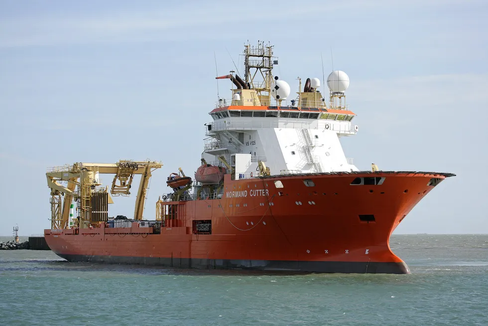 New campaign: the Solstad Offshore construction support vessel Normand Cutter