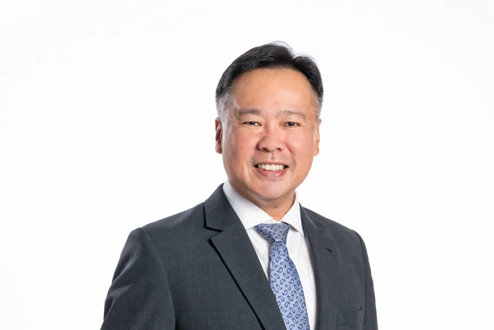 TenneT go-ahead :Seatrium chief executive Chris Ong.