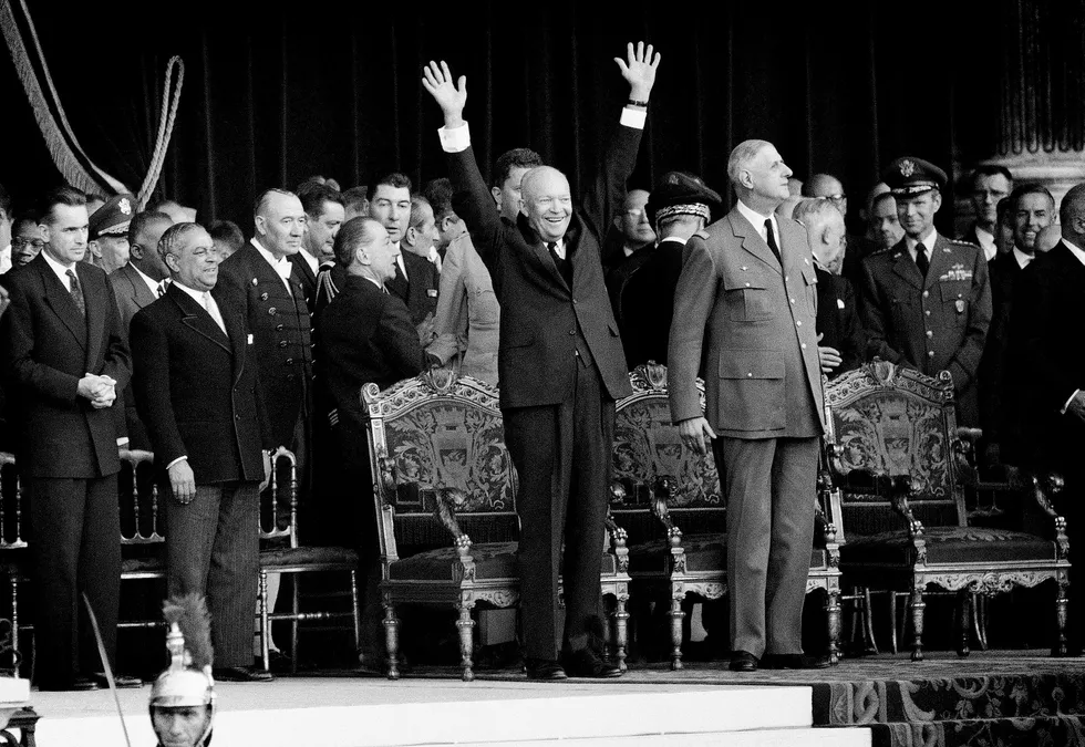 Franske velgere drømmer om den gang det var orden og president Charles de Gaulle styrte landet. Foto: Ap/NTB Scanpix