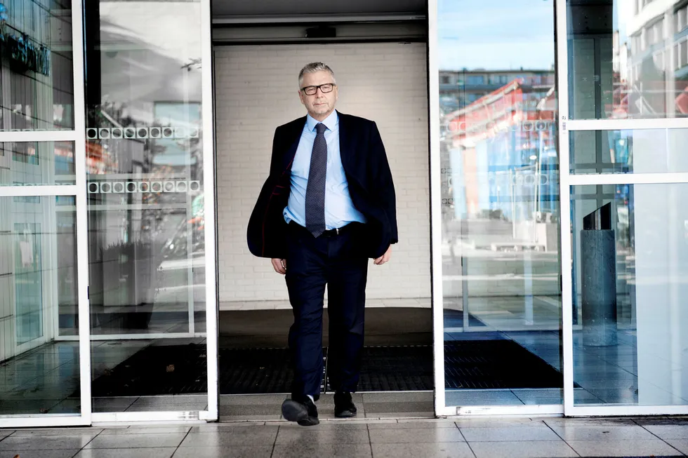 Erik Bruce er sjefanalytiker i Nordea, en av Norges største banker. Han følger valutabevegelsene tett. Foto: Per Ståle Bugjerde