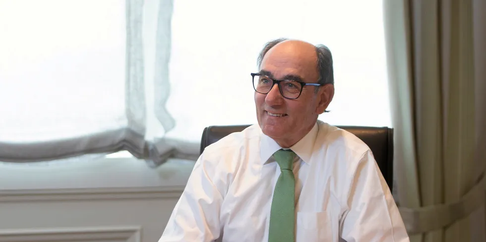 Iberdrola's ebullient executive chairman Ignacio Galan