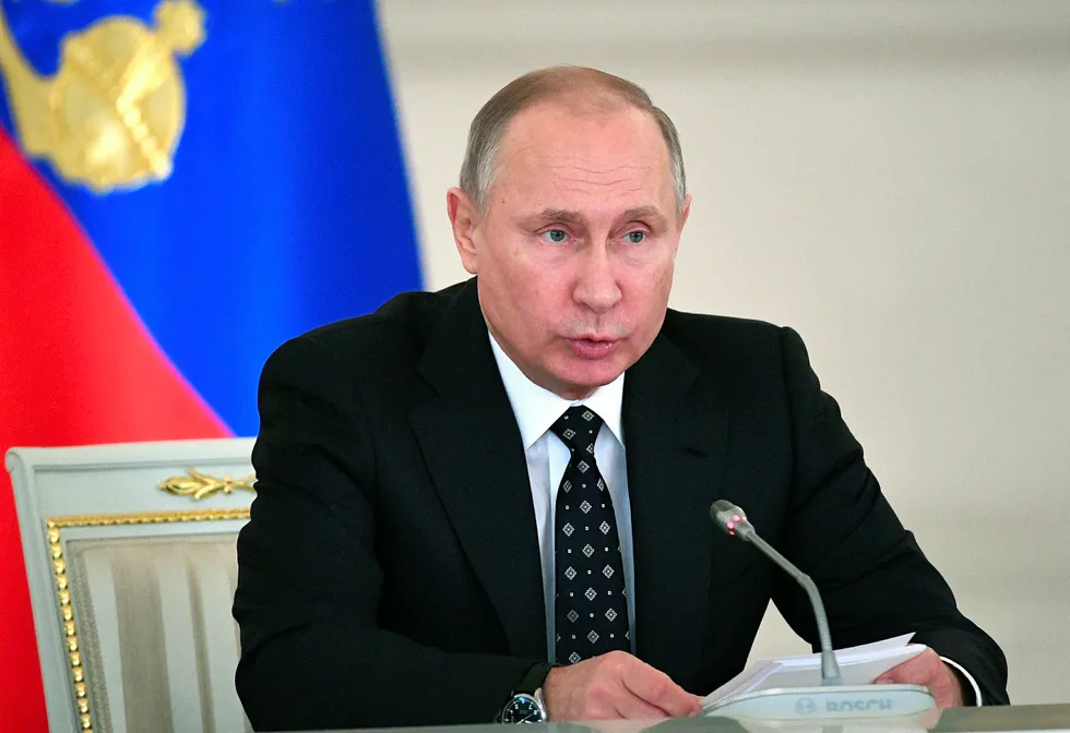 Russlands president Vladimir Putin. Foto: Alexander Nemenov/AP/NTB Scanpix