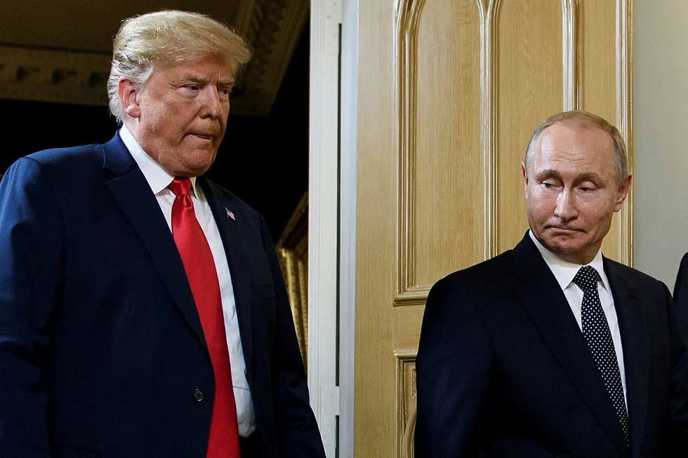 USAs president Donald Trump truer med å avlyse møtet med Russlands president Vladimir Putin under G20-toppmøtet i Argentina.