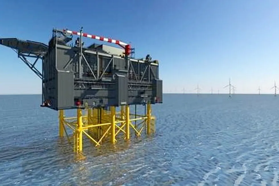 Quarterly highlight: the offshore converter platform for the Sofia Offshore Wind Farm