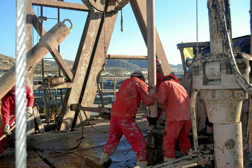 Western focus: drilling in China's Ordos basin